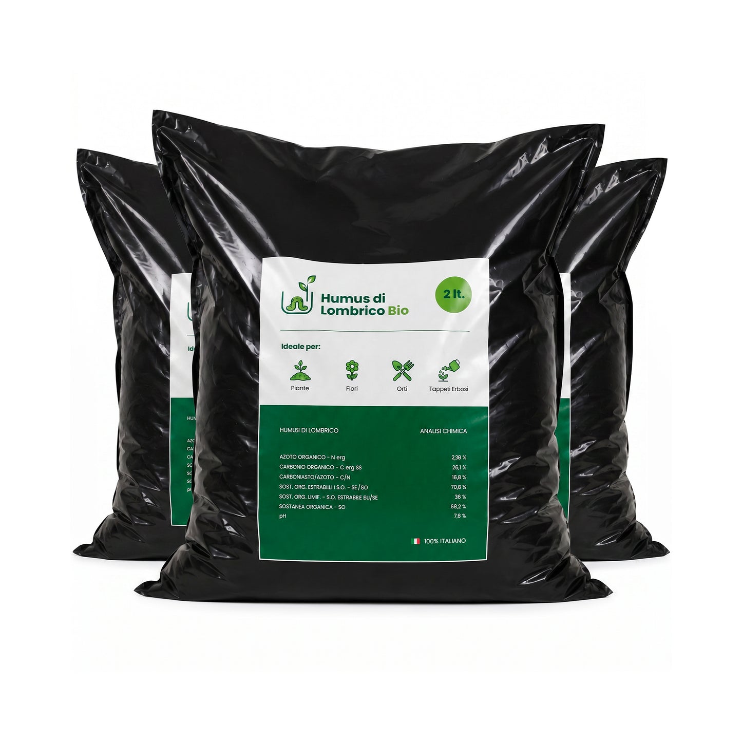 Bundle Humus di Lombrico 3x2L