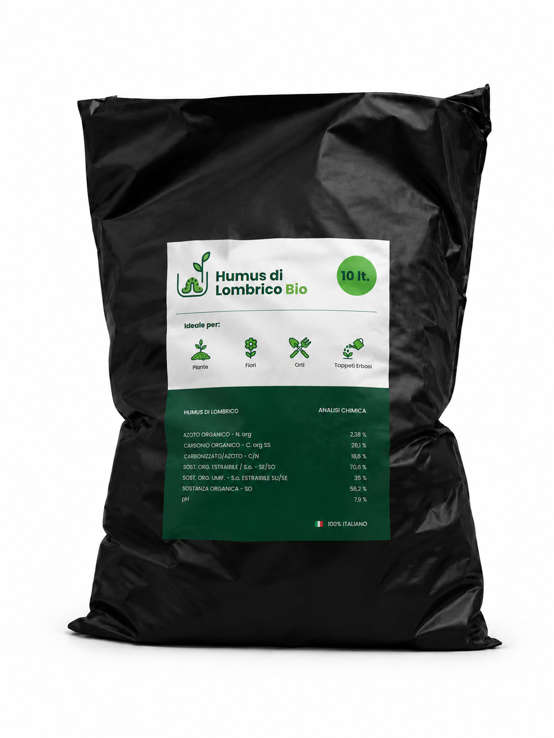 Humus di Lombrico Bio 10L