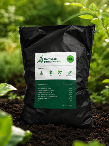 Humus di Lombrico Bio 10L