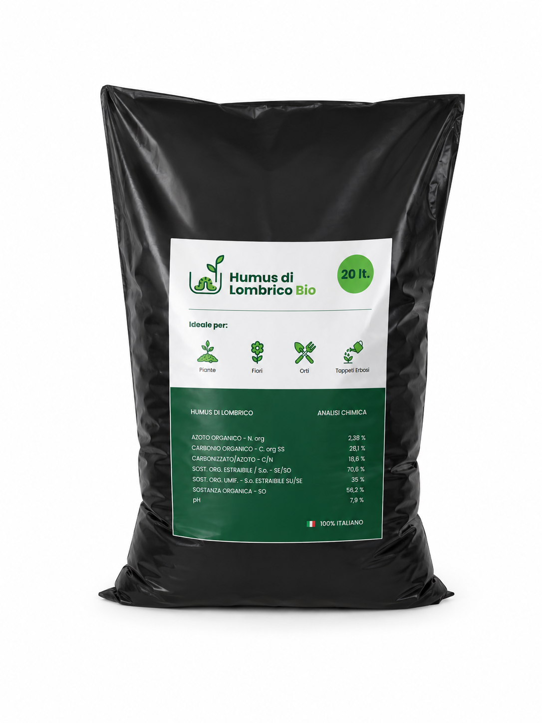 Humus di Lombrico Bio 20L